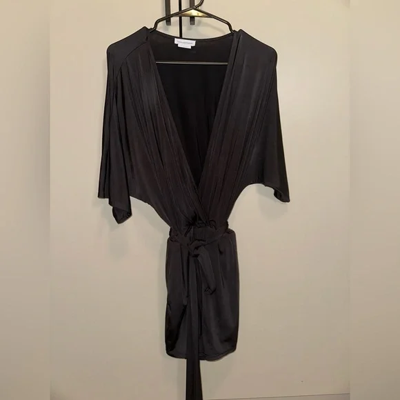 Lovers and Friends Selene Slinky Romper in Black Size Medium - Picture 8 of 9